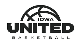 IOWA 1 UNITED BASKETBALL logo