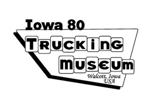 IOWA 80 TRUCKING MUSEUM WALCOTT, IOWA USA logo