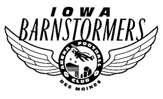 IOWA BARNSTORMERS ARENA FOOTBALL CLUB DES MOINES logo