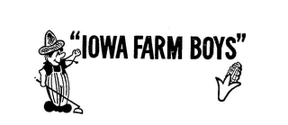 "IOWA FARM BOYS" logo