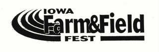 IOWA FARM & FIELD FEST logo
