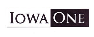 IOWA ONE logo