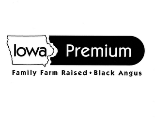 IOWA PREMIUM FAMILY FARM RAISED BLACK ANGUS logo