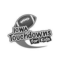 IOWA TOUCHDOWNS FOR KIDS logo
