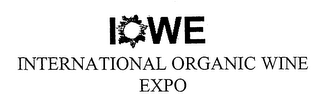 IOWE INTERNATIONAL ORGANIC WINE EXPO logo