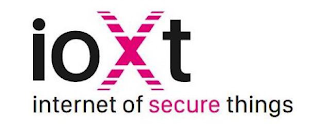 IOXT INTERNET OF SECURE THINGS logo