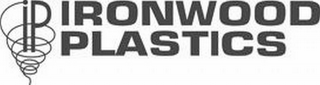 IP IRONWOOD PLASTICS logo