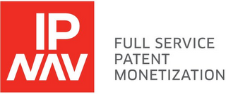 IP NAV FULL SERVICE PATENT MONETIZATION logo