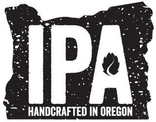 IPA HANDCRAFTED IN OREGON logo
