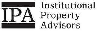 IPA INSTITUTIONAL PROPERTY ADVISORS