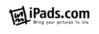 IPADS.COM BRING YOUR PICTURES TO LIFE. logo