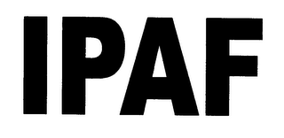 IPAF logo