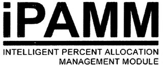 IPAMM INTELLIGENT PERCENT ALLOCATION MANAGEMENT MODULE logo