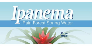 IPANEMA RAIN FOREST SPRING WATER FROM BRAZIL logo
