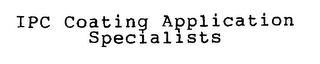 IPC COATING APPLICATION SPECIALISTS logo