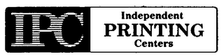 IPC INDEPENDENT PRINTING CENTERS logo