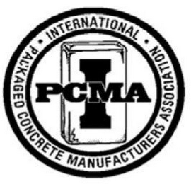 IPCMA · INTERNATIONAL · PACKAGED CONCRETE MANUFACTURER'S ASSOCIATION logo