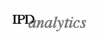 IPD ANALYTICS logo