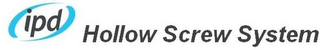 IPD HOLLOW SCREW SYSTEM logo