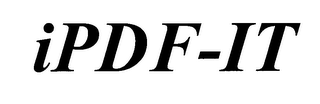 IPDF-IT logo