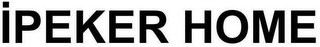 IPEKER HOME logo