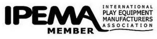 IPEMA INTERNATIONAL PLAY EQUIPMENT MANUFACTURERS ASSOCIATION MEMBER logo