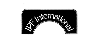 IPF INTERNATIONAL logo