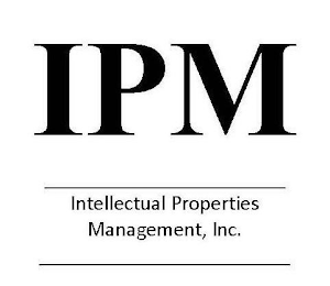 IPM INTELLECTUAL PROPERTIES MANAGEMENT, INC. logo