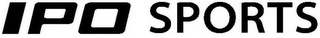 IPO SPORTS logo
