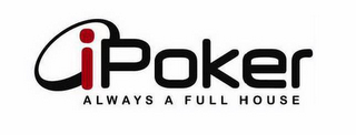 IPOKER ALWAYS A FULL HOUSE logo