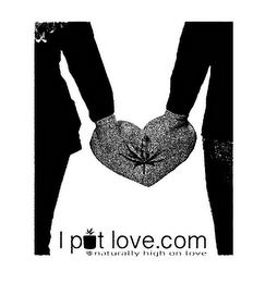 IPOTLOVE.COM NATURALLY HIGH ON LOVE logo