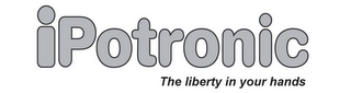 IPOTRONIC - THE LIBERTY IN YOUR HANDS logo
