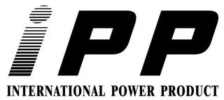 IPP INTERNATIONAL POWER PRODUCT logo