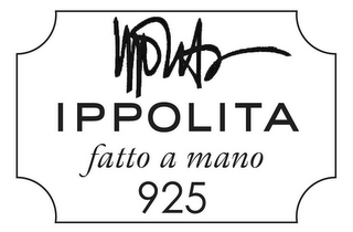IPPOLITA IPPOLITA FATTO A MANO 925 logo