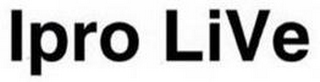 IPRO LIVE logo