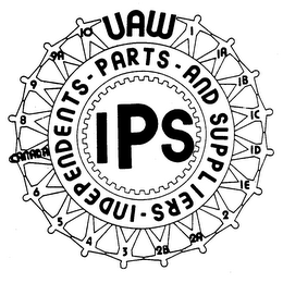 IPS INDEPENDENTS PARTS AND SUPPLIERS VAW logo
