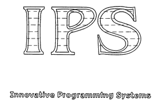 IPS INNOVATIVE PROGRAMMING SYSTEMS logo