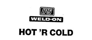 IPS WELD-ON HOT 'R COLD logo