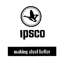 IPSCO MAKING STEEL BETTER logo