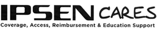 IPSEN CARES COVERAGE, ACCESS, REIMBURSEMENT & EDUCATION SUPPORT logo