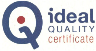 IQ IDEAL QUALITY CERTIFICATE logo