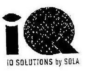 IQ IQ SOLUTIONS BY SOLA logo