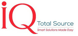 IQ TOTAL SOURCE SMART SOLUTIONS MADE EASY logo