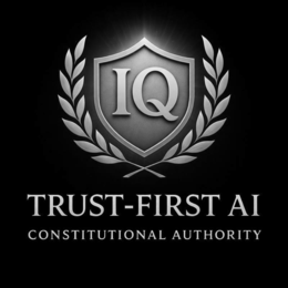 IQ TRUST-FIRST AI CONSTITUTIONAL AUTHORITY logo