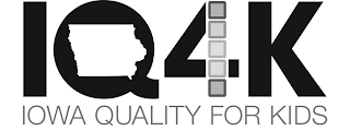 IQ4K IOWA QUALITY FOR KIDS logo