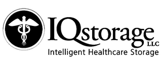 IQSTORAGE LLC INTELLIGENT HEALTHCARE STORAGE logo