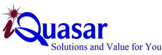 IQUASAR SOLUTIONS AND VALUE FOR YOU logo