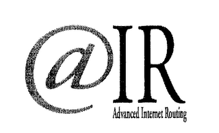 @IR ADVANCED INTERNET ROUTING logo