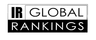IR GLOBAL RANKINGS logo