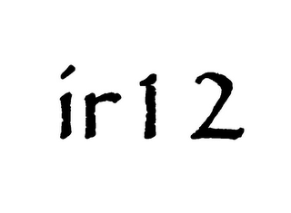 IR12 logo